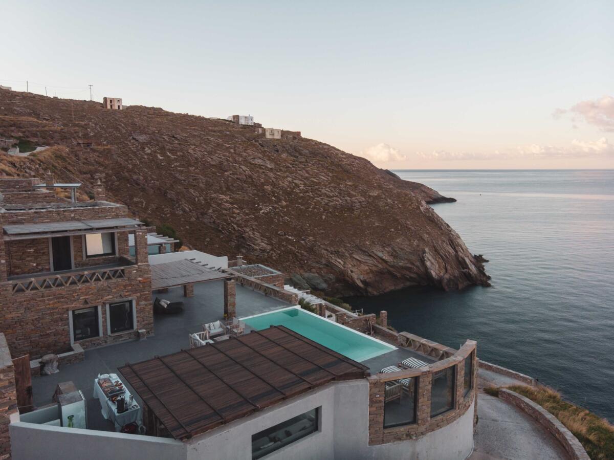 Villa Carpe Diem: Sea & Sunset View In Kea Island Ioulis Exterior photo