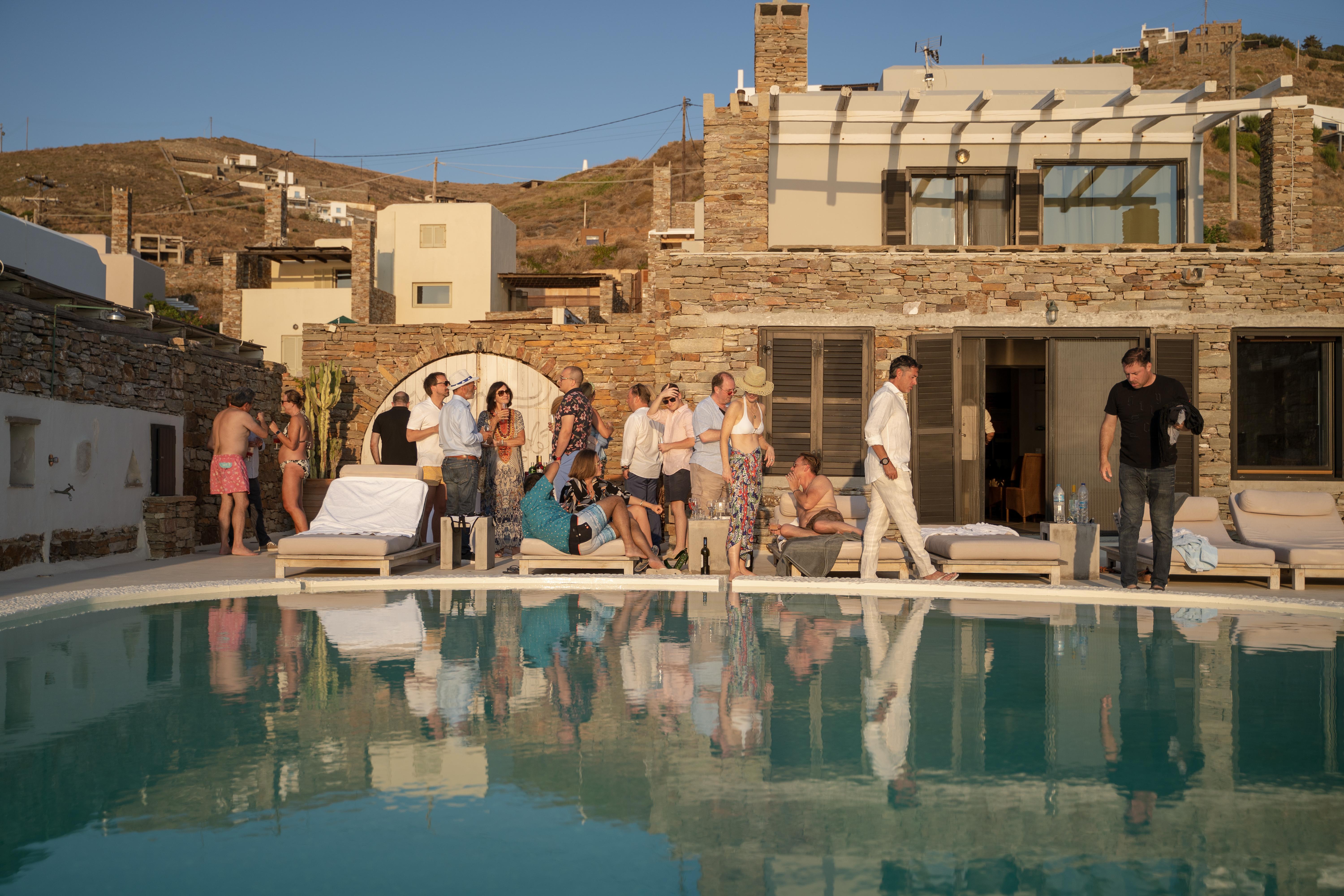 Villa Carpe Diem: Sea & Sunset View In Kea Island Ioulis Exterior photo