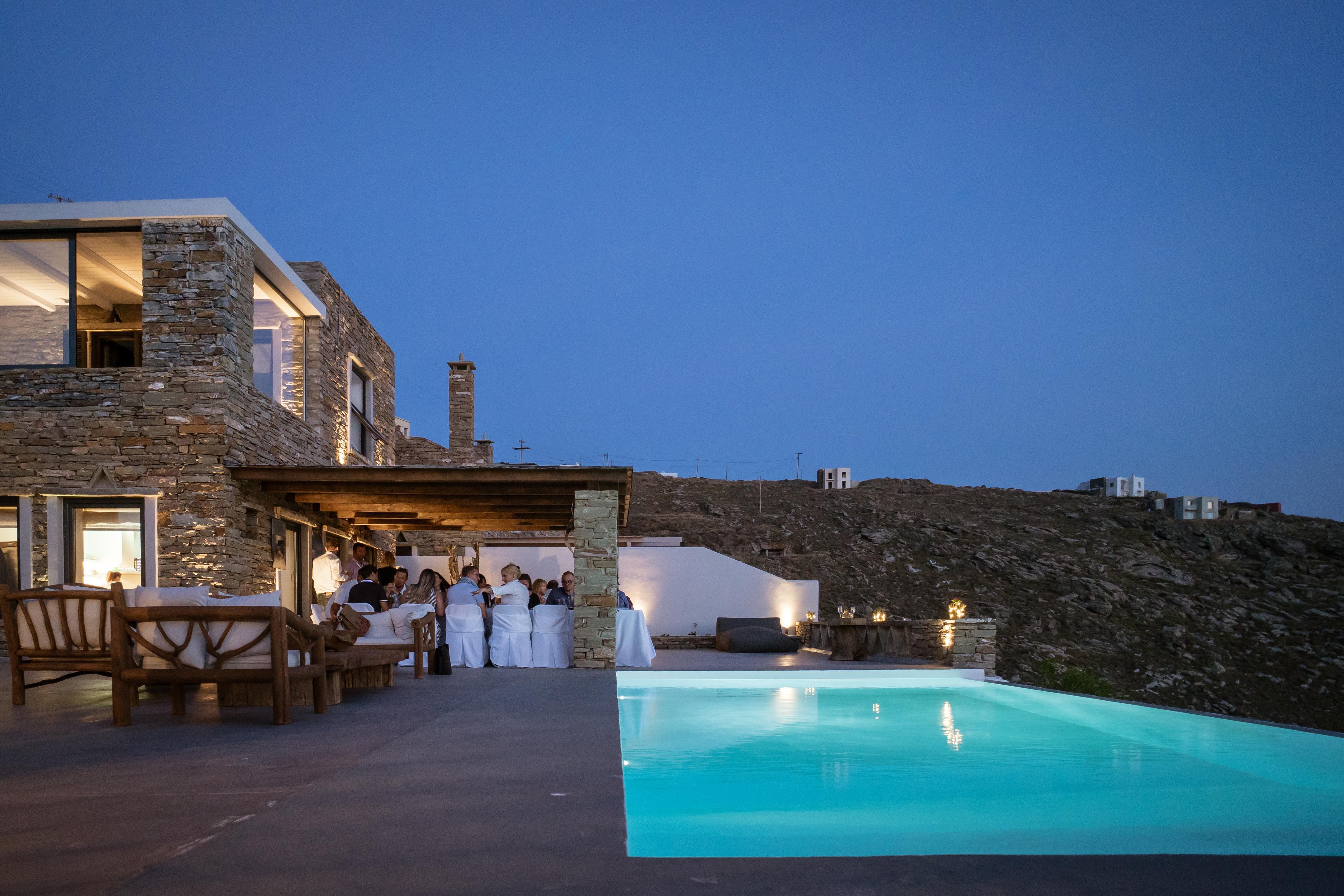 Villa Carpe Diem: Sea & Sunset View In Kea Island Ioulis Exterior photo