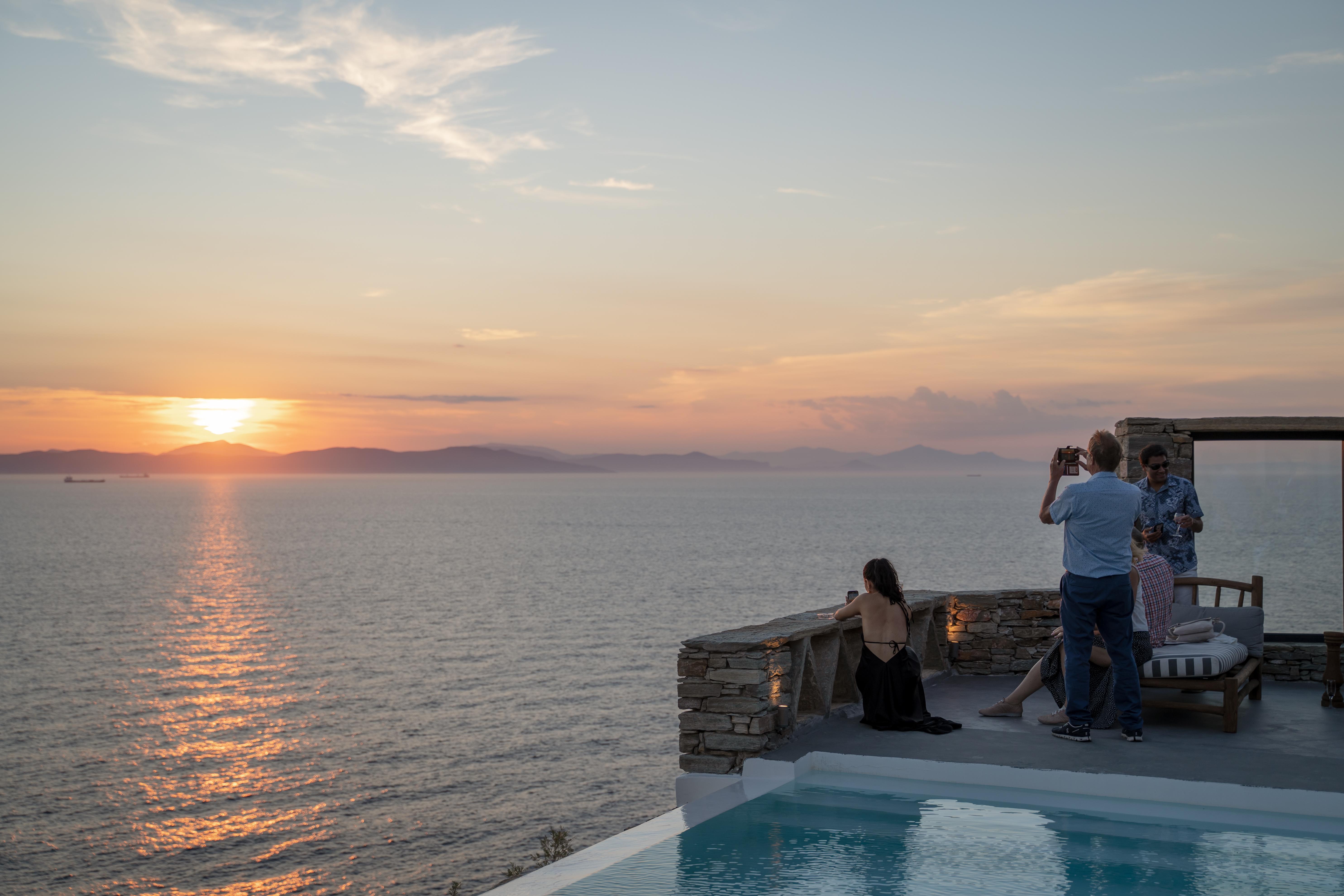 Villa Carpe Diem: Sea & Sunset View In Kea Island Ioulis Exterior photo