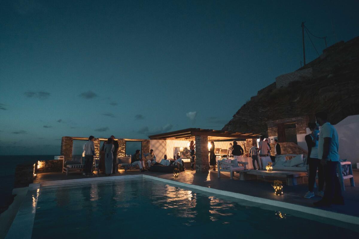 Villa Carpe Diem: Sea & Sunset View In Kea Island Ioulis Exterior photo