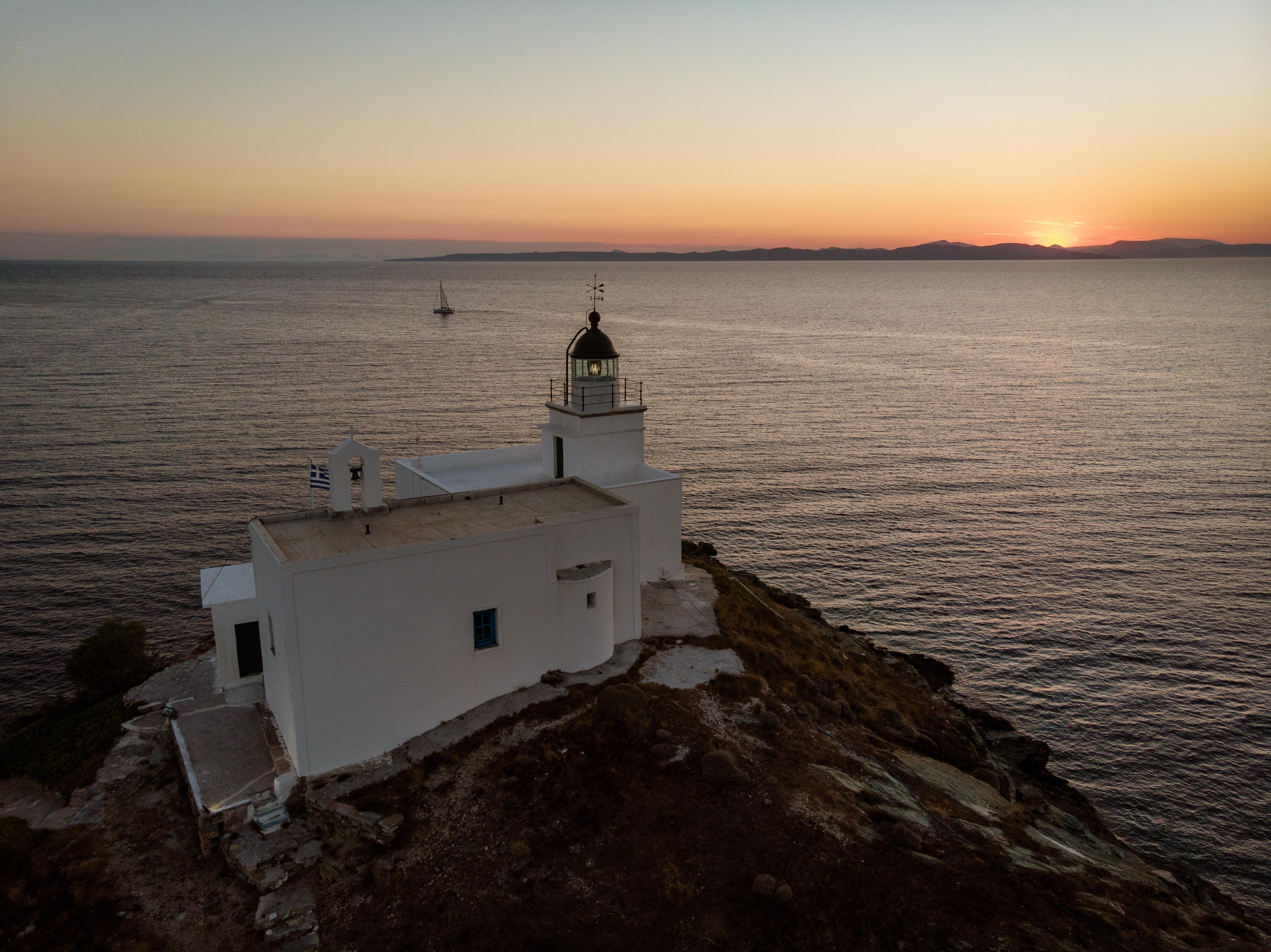 Villa Carpe Diem: Sea & Sunset View In Kea Island Ioulis Exterior photo