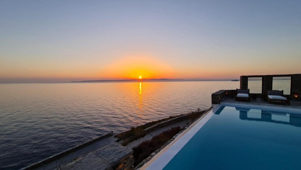 Villa Carpe Diem: Sea & Sunset View In Kea Island Ioulis Exterior photo