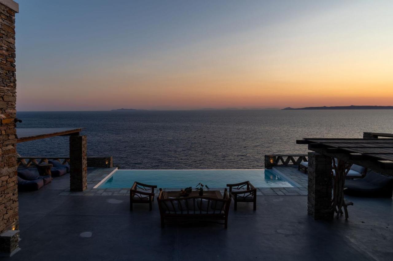 Villa Carpe Diem: Sea & Sunset View In Kea Island Ioulis Exterior photo