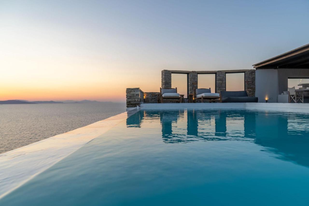 Villa Carpe Diem: Sea & Sunset View In Kea Island Ioulis Exterior photo