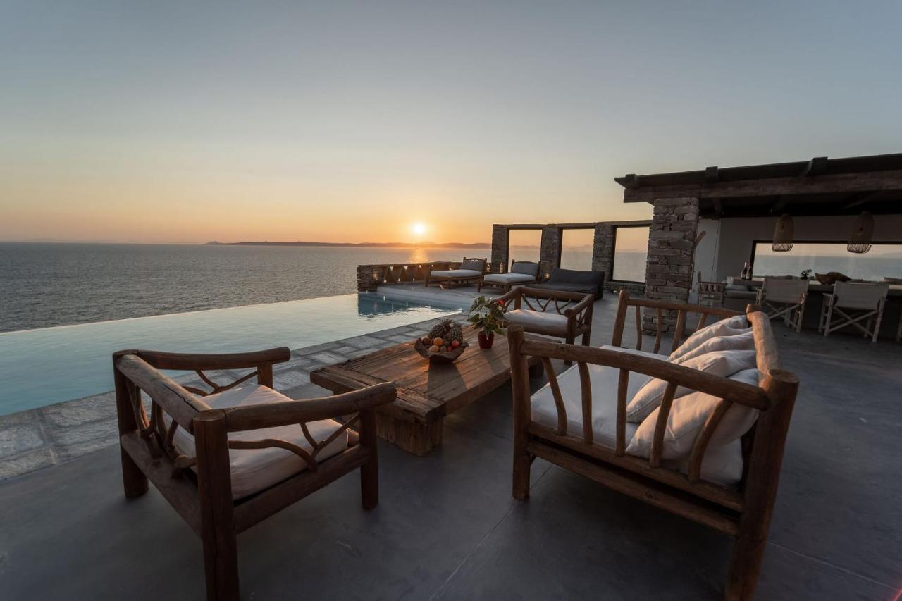 Villa Carpe Diem: Sea & Sunset View In Kea Island Ioulis Exterior photo