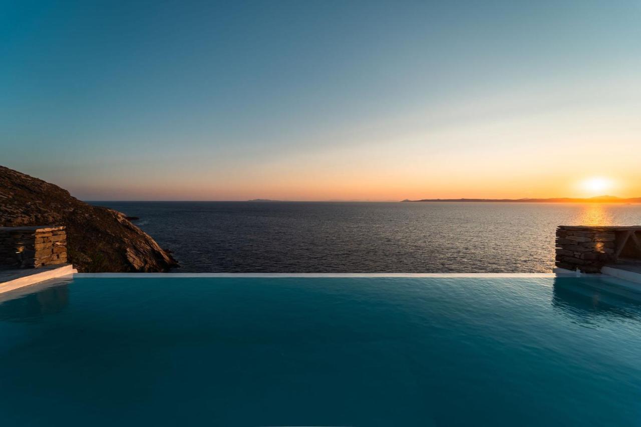 Villa Carpe Diem: Sea & Sunset View In Kea Island Ioulis Exterior photo