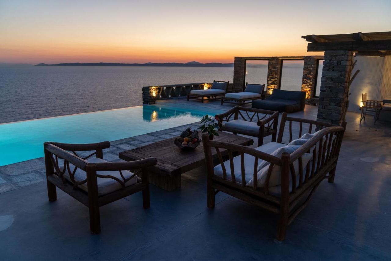 Villa Carpe Diem: Sea & Sunset View In Kea Island Ioulis Exterior photo