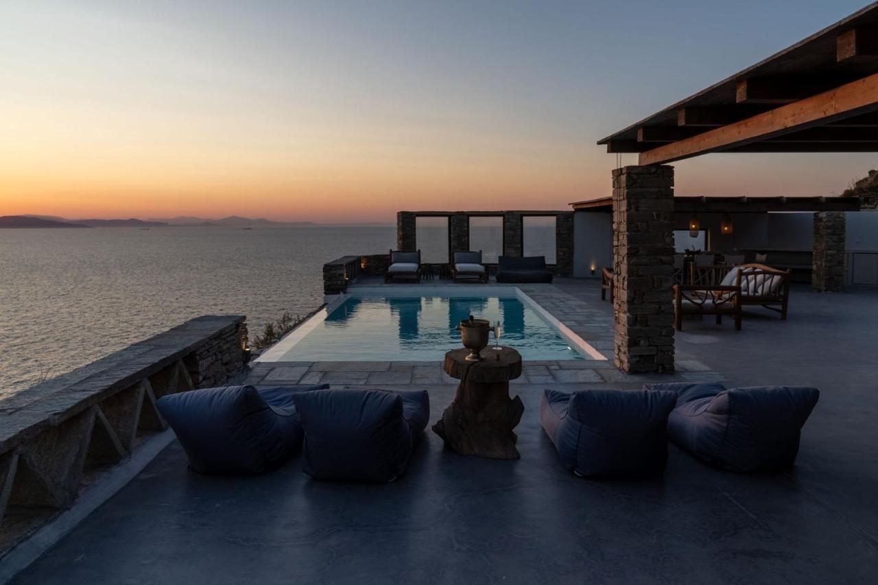 Villa Carpe Diem: Sea & Sunset View In Kea Island Ioulis Exterior photo